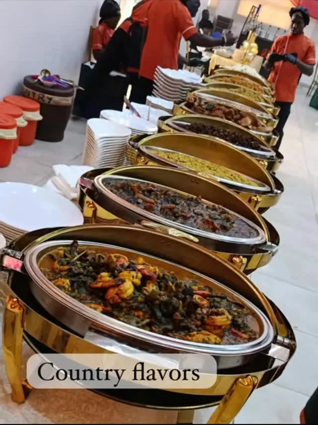 Prepared boxed meals arranged for delivery